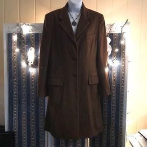 Calvin Klein Wool Trench Coat
